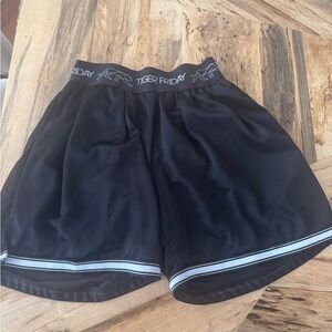 Tiger Friday Black Dance Shorts